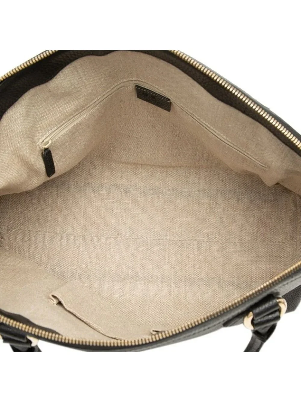 Gucci Interlocking 2-Way Shoulder Bag Black Leather - Picture 5 of 8